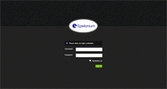 Desktop Screenshot of hrm.epsilonium.com